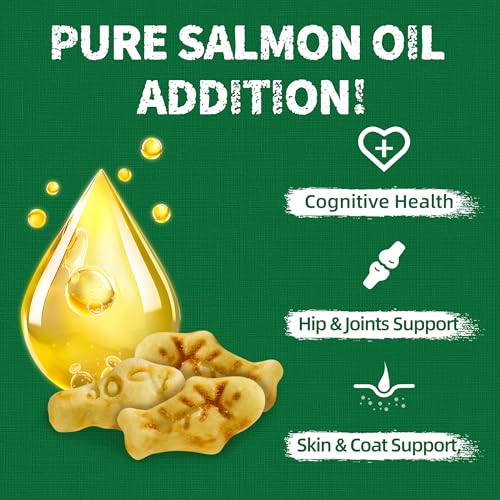 Cat Grass Treats with Salmon Oil 13.4 OZ (13.4 Ounce (Pack of 1))