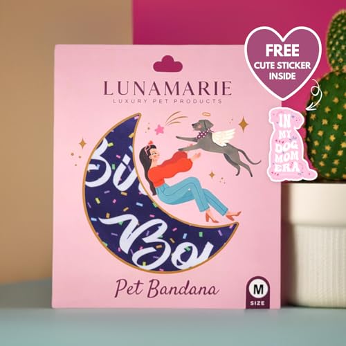 Luxury Pet Birthday Bandanas (Birthday Boy / Large)