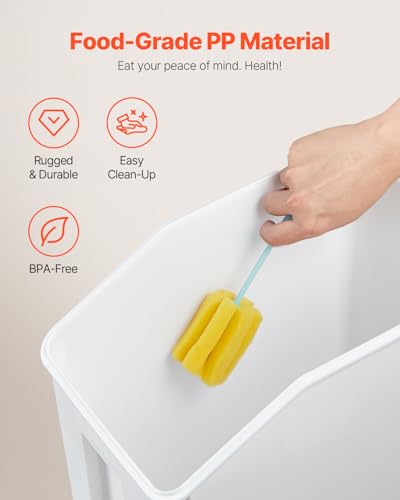 Rice Storage Container (4.5 Gallon*2+3.5Gallon*2)