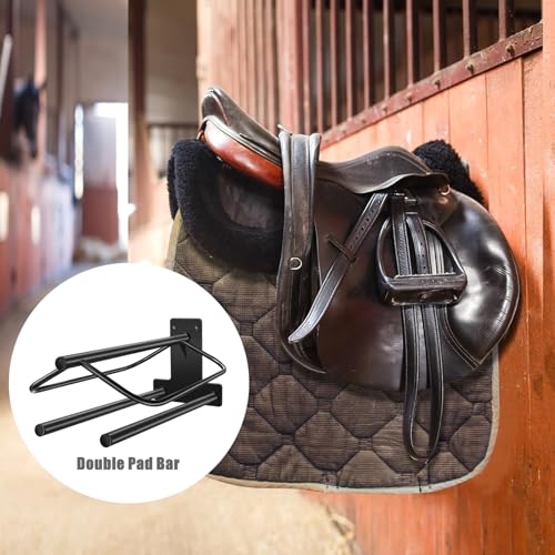 2Pcs Saddle Rack with Double Pad Bar (Two Bar-2PCS)
