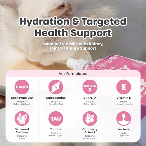 Berry Good Milk for Cats & Dogs (6.76 Fl Oz (Pack of 10))