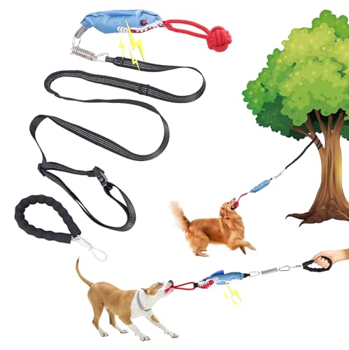Dog Tree Tug of War Toy with Handles (Stump and Single Handle Tug of War)