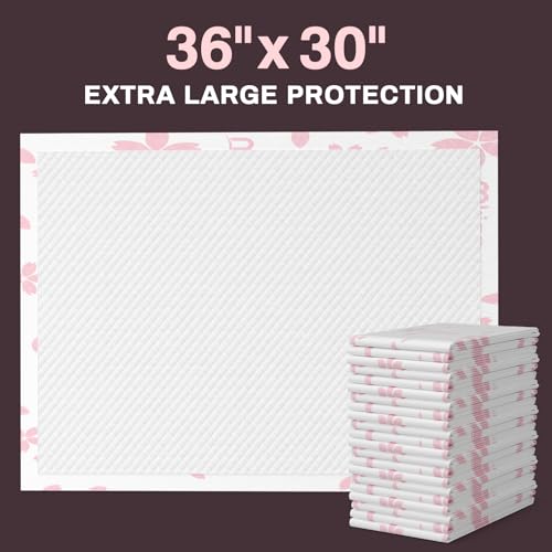 25 Count Heavy Duty Disposable Bed Pads 30" x 36" Incontinence Pads (36"x30"-25count)