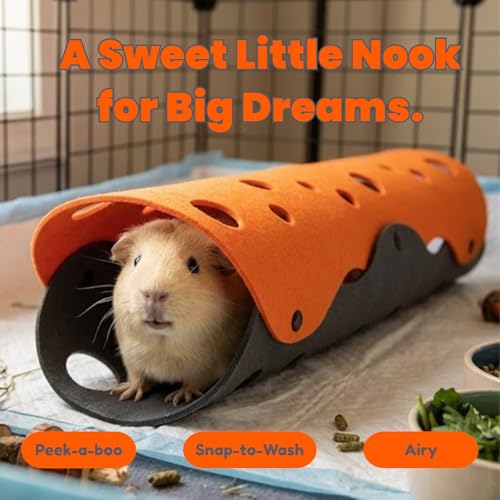 Guinea Pig Tunnel and Tube (Grey)