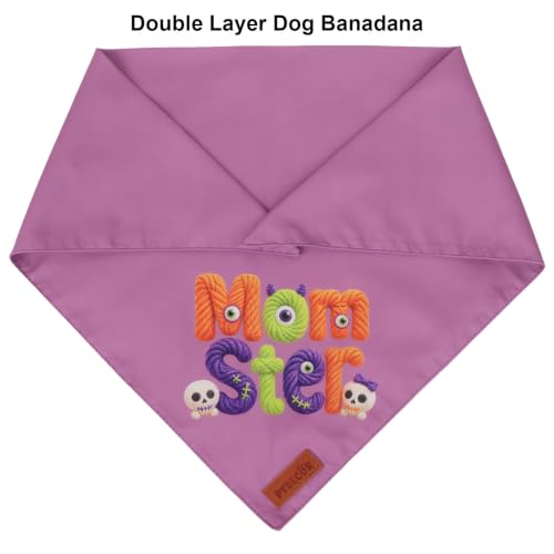 Halloween Dog Bandanas Girl (X-Large / Halloween-1)