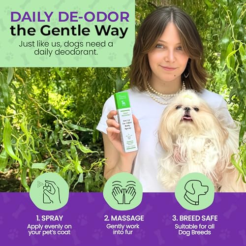 DAILY RE FRESH Dog Deodorizing Spray & Skin and Coat Refresher