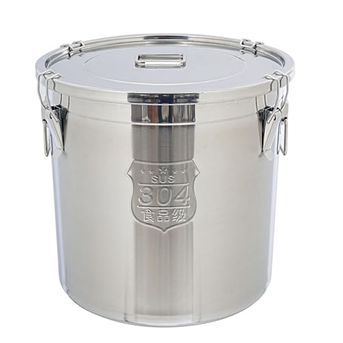 12.7Gal 304 Stainless Steel Rice Storage Container 40 (48L)