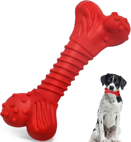 Dog Toys for Aggressive Chewers (red)