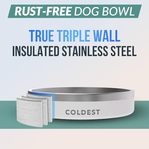 Coldest Dog Bowl (21 oz / Epic White)