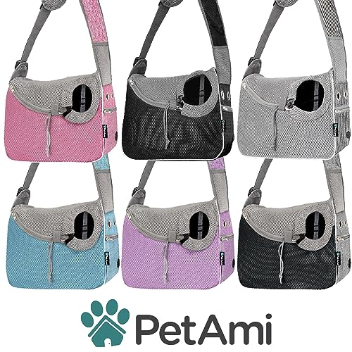 Dog Sling Carrier for Small Dogs (Pink)