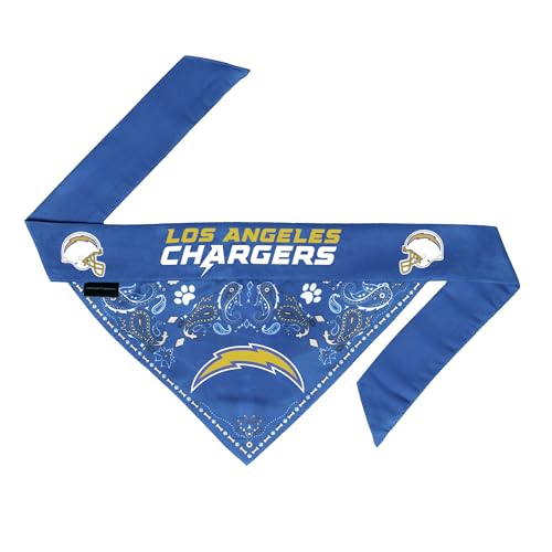 NFL Los Angeles Chargers Pet Bandana (Los Angeles Chargers / Medium)
