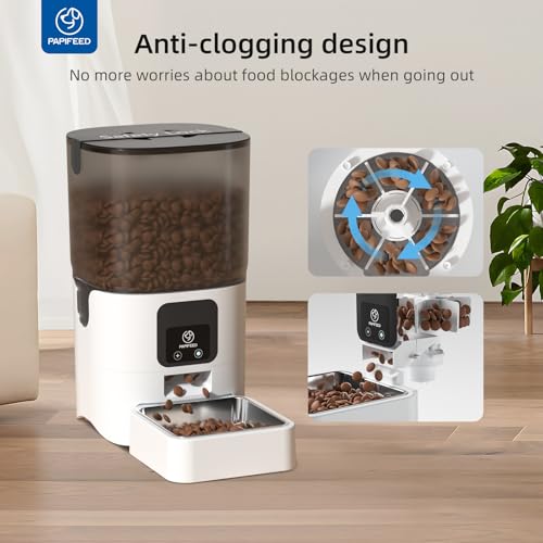 Automatic Cat Feeder with App (White)