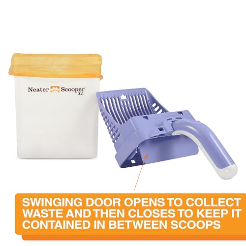 Neater Scooper XL Cat Litter Scoop (Lavender / XL - 15 Bags)