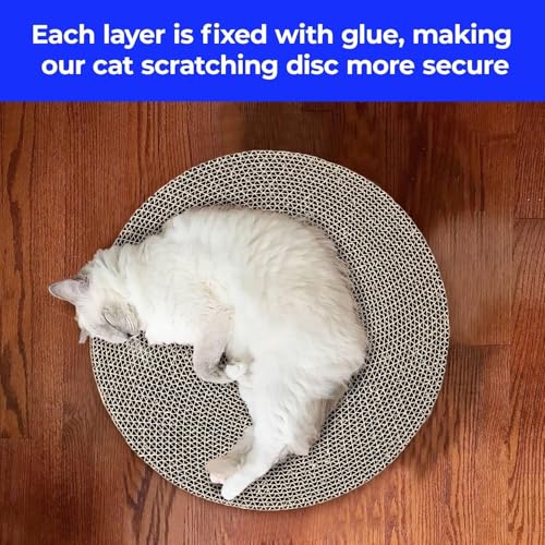Round Cat Scratcher Replacement Pads (Cardboard / 10*10inch)