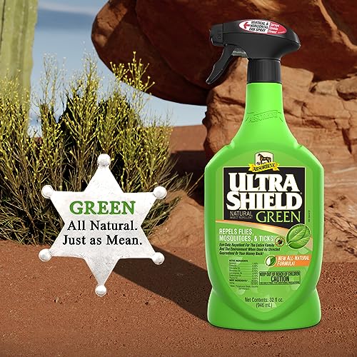 UltraShield Green Natural Insect Repellent (32 Fl Oz (Pack of 1))