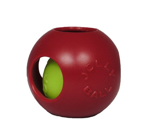 Teaser Ball Interactive Dog Toy (Red / Small (4.5 in))