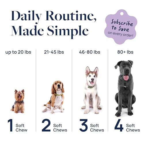 Smart Vitality Pet Calm Soft Chews for Dogs (60 ct / Pet Calm)