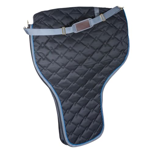 Winners Choice Quilted Equestrian Bags Collection (Western Saddle Case / Navy)