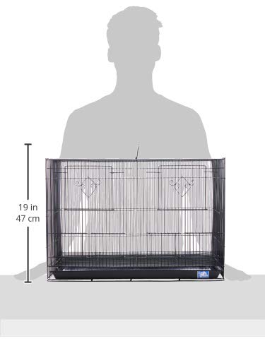 Divided Flight Cage Durable Metal Wire Frame