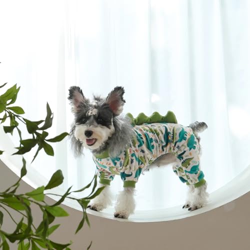 Dinosaur Costume Dog Pajamas (X-Small / Dinos#5)