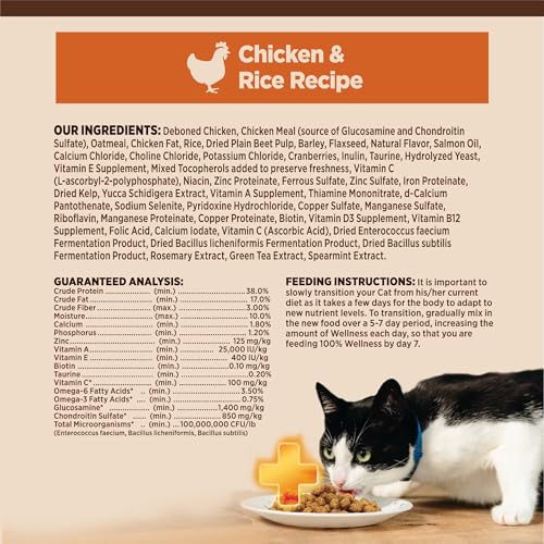 CORE+ Adult Dry Cat Food (5 Pound (Pack of 1))