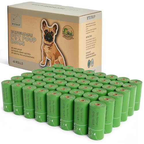 Biodegradable Dog Poop Bags 720 Count (720 Count (Pack of 1) / Natural Unscented)