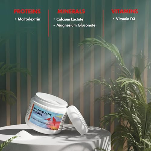 Calcium Plus Powder for Birds 4.5 oz (4.5 Oz)