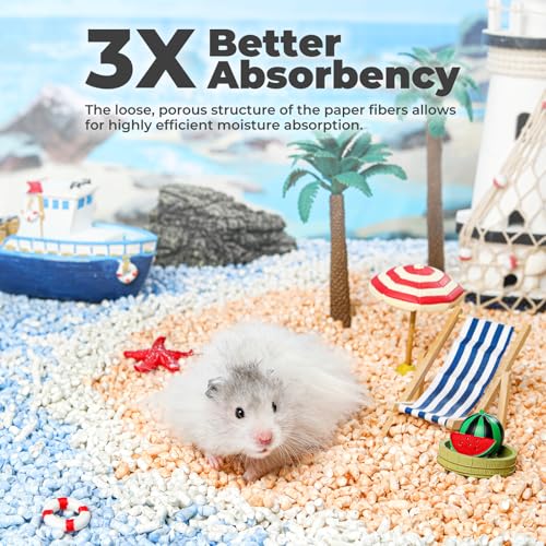 Rabbit Litter Paper Pellet Bedding (3.96lbs / Milk)