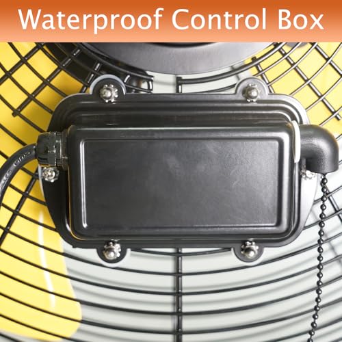 18" Industrial Wall Mount Fan