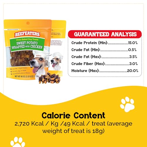 Dog Treats Sweet Potato Chews 40 oz Resealable Bag (2.5 Pound (Pack of 1))