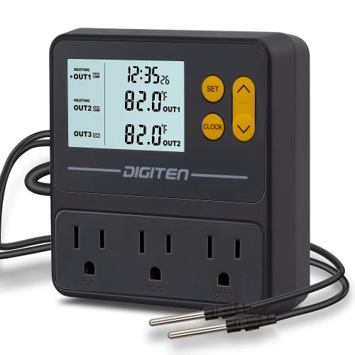 Day Night Reptile Temperature Controller with Timer