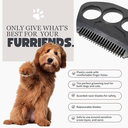 The Fur Hero Pet hair comb