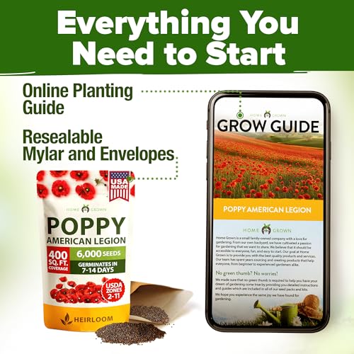 American Legion Red Poppy Seeds