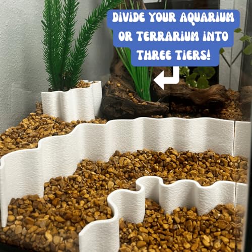 REEFSHAPE Aquarium or Terrarium Substrate Cliffs Combo Pack (Cliff Combo, White)