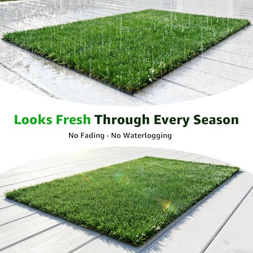 Replacement Artificial Grass Pee Pads for Dogs Potty Training to Pee & Poop (L-33.2"X20.8")