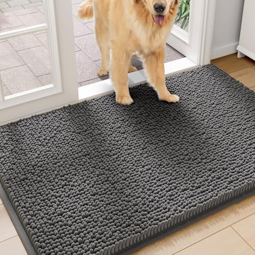 Dirt Trapping Door Mat (72"L x 48"W x 1.0"Th / Grey)