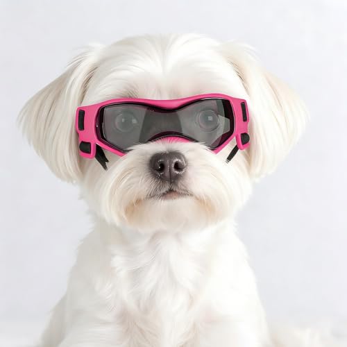 Small Dog Goggles for Small Breed UV (Small / Pink)