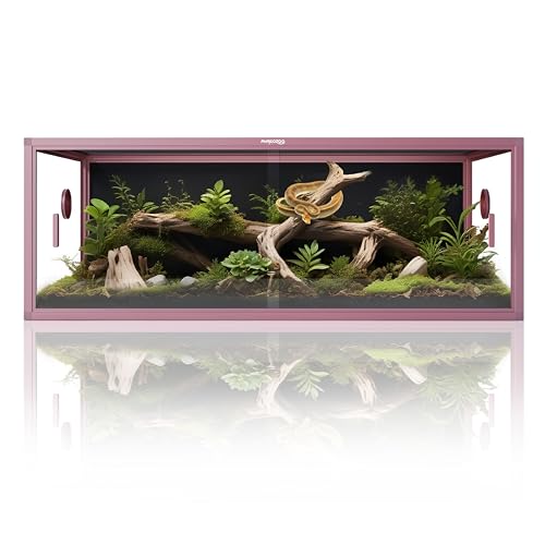 Stackable Reptile Enclosure (Bloom Pink / 85 Gallon)