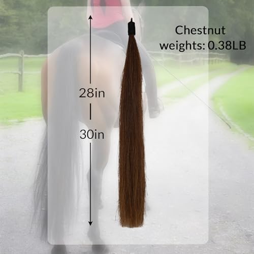 28 30 IN Long 3 (3/8 LB Chestnut - Braided Loop)
