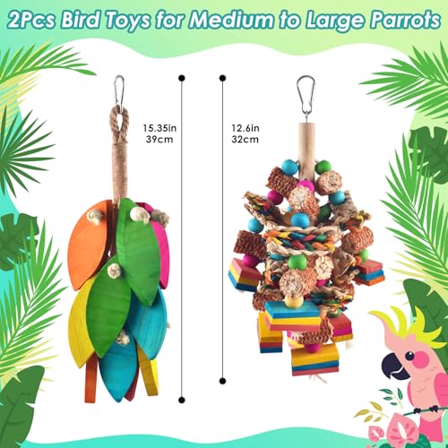 2 Pcs Large Bird Toys