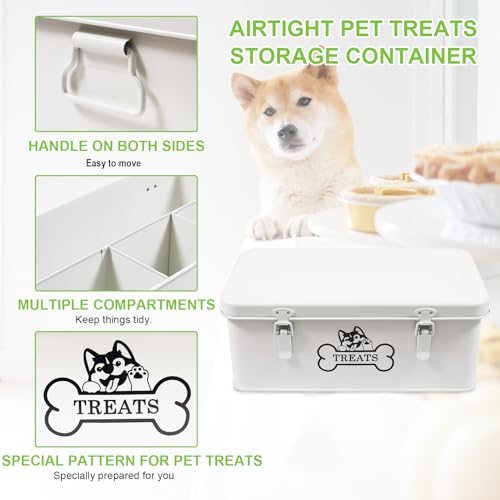 Metal Dog Treat Container