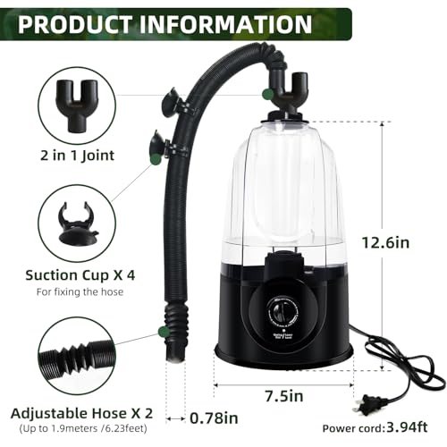 3.8L Reptile Fogger Mister (3.8L/1GAL-Dual-UP)