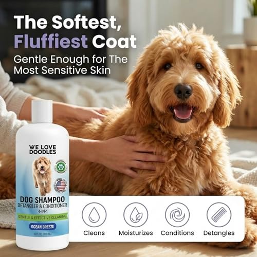Dog Shampoo & Dog Detangler Spray