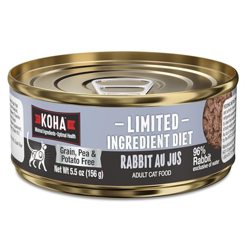 Rabbit Pate Wet Cat Food (5.5 Ounce (Pack of 24))