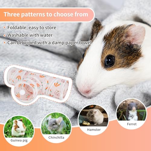 Guinea Pig Tunnel Hideout 3 (White)