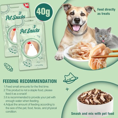 Steamed Chicken Breast Pet Snacks (5.64 Ounce (Pack of 1))