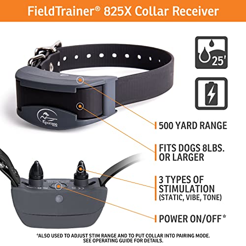 SportHunter 825X 2 Dog Remote Trainer (SportHunter 825X - 2 Collar)