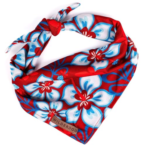 Dog Bandana with Lightweight Quick Drying Poly (Aloha)