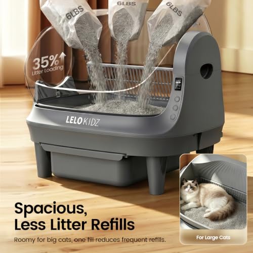 Self Cleaning Litter Box (Grey)