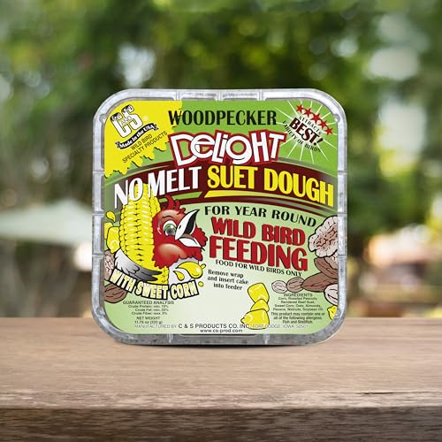 Woodpecker Delight No Melt Suet Dough (1.47 Ounce (Pack of 8) / Woodpecker, 8 Pack)